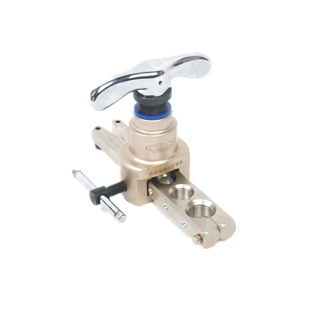 l For 45 degree Eccentric cone type FT808 Hand Tool Flaring tool kit for Copper Tube Pipe Expander
l For 45 degree Eccentric cone type FT808 Hand Tool Flaring tool kit for Copper Tube Pipe Expander