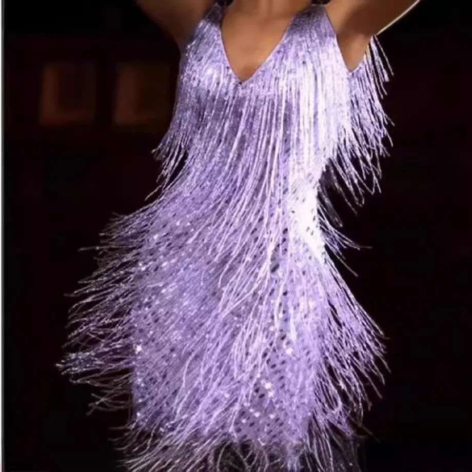 Purple A Line Dress V Neck Sleeveless Fringe Dresses Geometric Maxi Dress Sparkly Asymmetrical Evening Dress Mini Sequined
Purple A Line Dress V Neck Sleeveless Fringe Dresses Geometric Maxi Dress Sparkly Asymmetrical Evening Dress Mini Sequined