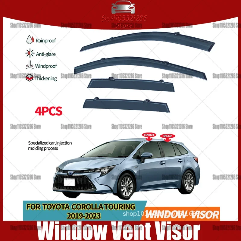 Подходит для Toyota Corolla 2019 года: дефлекторы окон (ветровики) с защитой от дождя и светоотражающими элементами, солнцезащитные козырьки, вентиляционные полосы.
Подходит для Toyota Corolla 2019 года: дефлекторы окон (ветровики) с защитой от дождя и светоотражающими элементами, солнцезащитные козырьки, вентиляционные полосы.