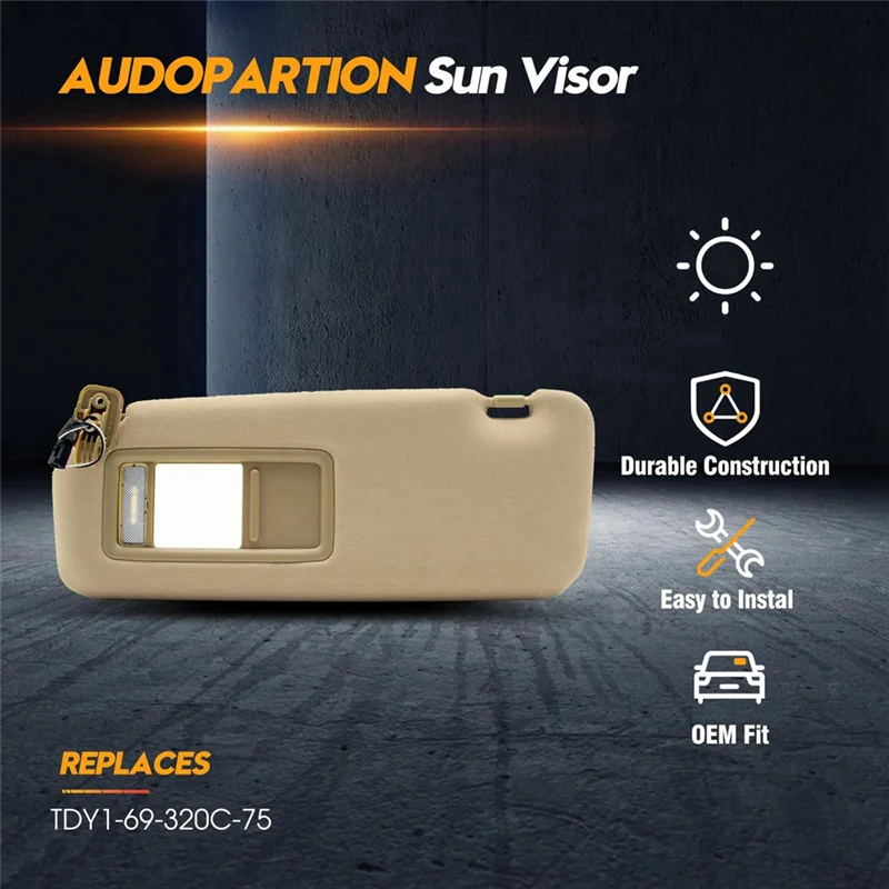 Portable TDY1-69-320 TDY1-69-270 Car Front Windshield Sun Visor Kit For Mazda CX-9 2010-2015
Portable TDY1-69-320 TDY1-69-270 Car Front Windshield Sun Visor Kit For Mazda CX-9 2010-2015