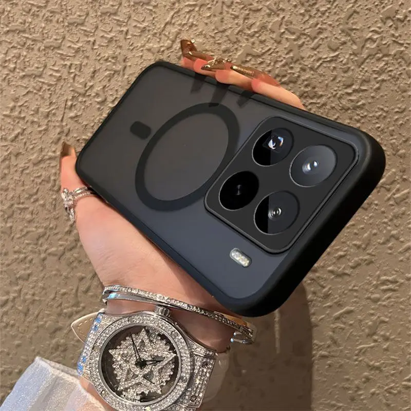 For Xiaomi 15T Pro Case New Simple Skin-feel Frosted Magnetic Airbag Anti-drop For Xiaomi 15T Shockproof Bumper Funda
For Xiaomi 15T Pro Case New Simple Skin-feel Frosted Magnetic Airbag Anti-drop For Xiaomi 15T Shockproof Bumper Funda