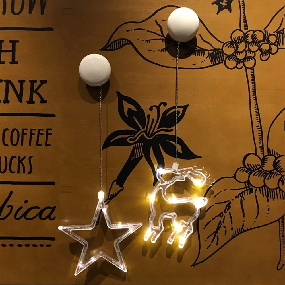 10LED Hanging Elk Window Light Suction Cup Operated Indoor Xmas Party Decoration Warm White LED Fairy Window Lights
10LED Hanging Elk Window Light Suction Cup Operated Indoor Xmas Party Decoration Warm White LED Fairy Window Lights