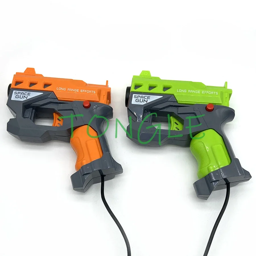 1PCs Space Gun MIni USB Light Gun Portable PC Game TeknoParrot Arcade Simulator Game Accessory With 4 IR LED Sensor
1PCs Space Gun MIni USB Light Gun Portable PC Game TeknoParrot Arcade Simulator Game Accessory With 4 IR LED Sensor