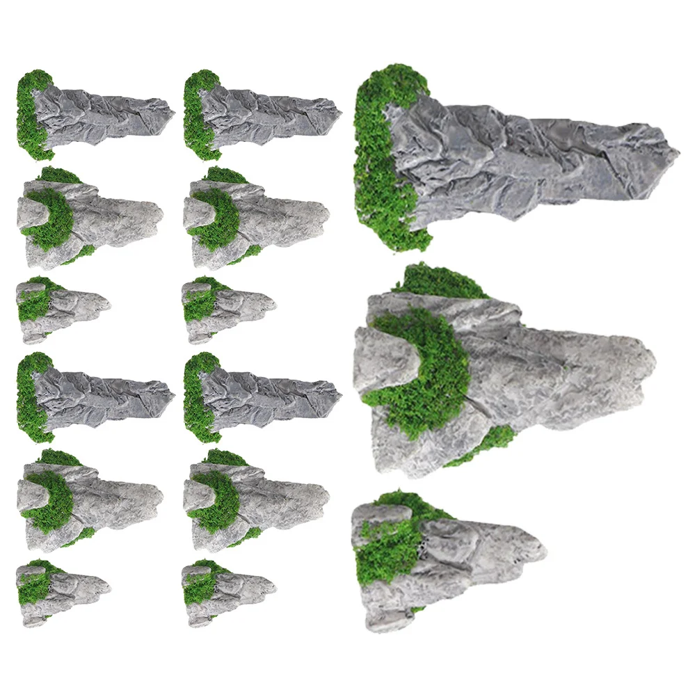 15Pcs Miniature Resin Rockery Decor Realistic Mountain Water Scene DIY Zen Garden Accessories Home Bonsai Office Desk Micro
15Pcs Miniature Resin Rockery Decor Realistic Mountain Water Scene DIY Zen Garden Accessories Home Bonsai Office Desk Micro