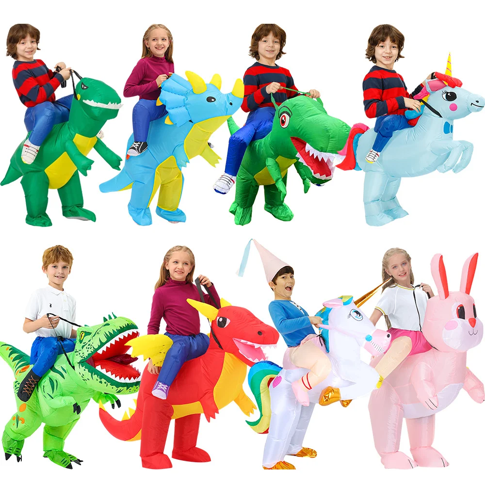 Children's Dinosaur Unicorn Inflatable Costume is Cute and Fun Suitable for Halloween Christmas Performance Party Costumes
Children's Dinosaur Unicorn Inflatable Costume is Cute and Fun Suitable for Halloween Christmas Performance Party Costumes