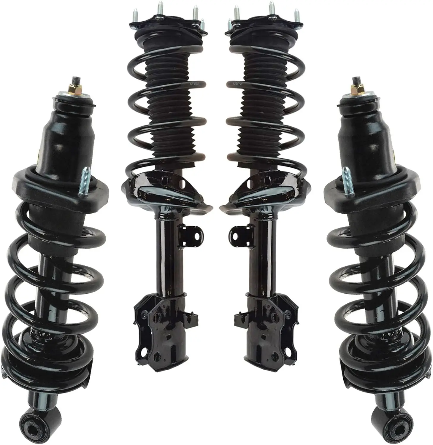 Комплект передней и задней стойки и винтовой пружины в сборе с сторонами водителя и пассажира, совместимый с Honda CR-V 07-11
Комплект передней и задней стойки и винтовой пружины в сборе с сторонами водителя и пассажира, совместимый с Honda CR-V 07-11