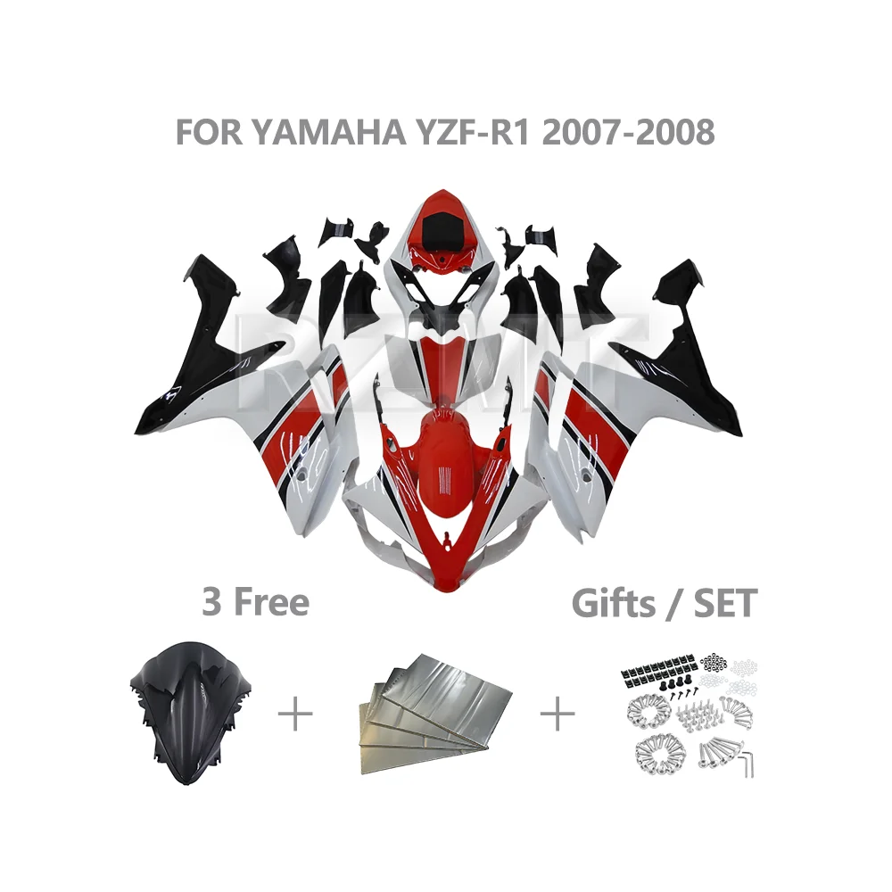 Motorcycle Fairing ABS Plastic Body Kit Parts For YAMAHA YZF R1 2007-2008 YZF-R1 Customized Fairing Kit Accessories Y1007-110a
Motorcycle Fairing ABS Plastic Body Kit Parts For YAMAHA YZF R1 2007-2008 YZF-R1 Customized Fairing Kit Accessories Y1007-110a