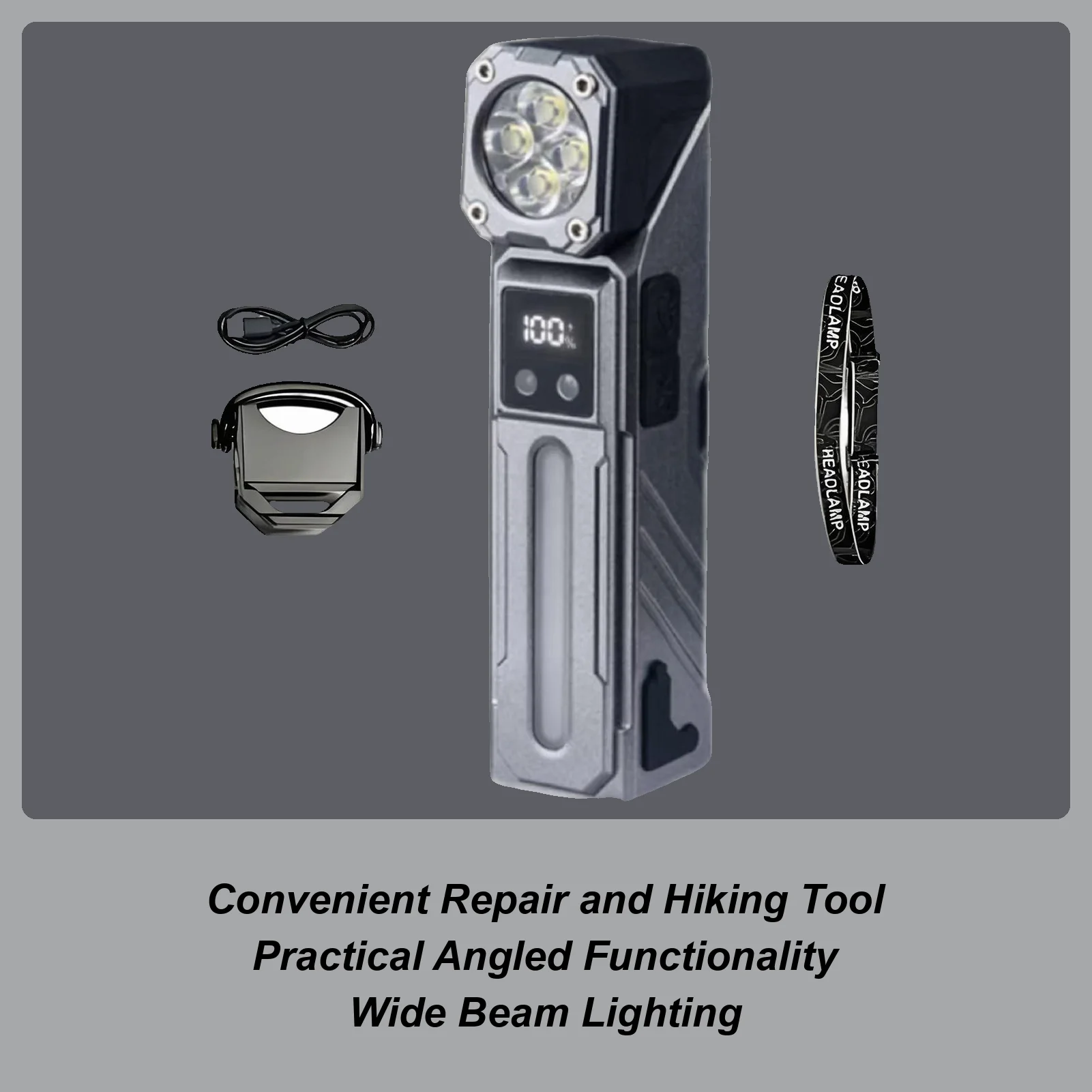 Светодиодный фонарик, многорежимный, водонепроницаемый, магнитный, вращающийся на 90 градусов, яркая вспышка для пеших прогулок, рыбалки, уличного ночного бега
Светодиодный фонарик, многорежимный, водонепроницаемый, магнитный, вращающийся на 90 градусов, яркая вспышка для пеших прогулок, рыбалки, уличного ночного бега