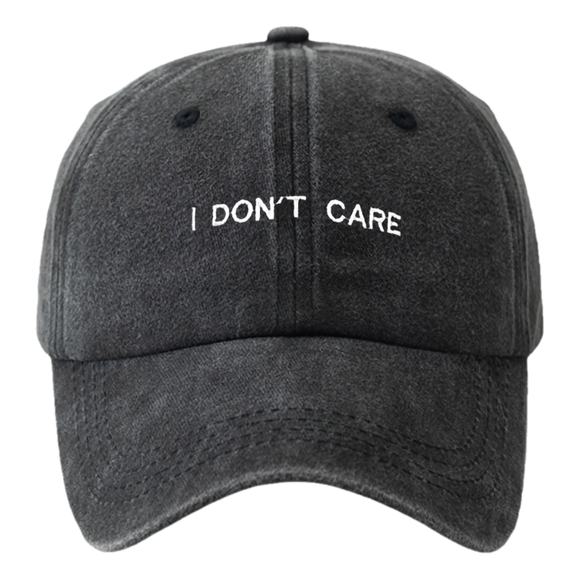 Бейсболка с вышивкой буквами I DON'T CARE, классическая, винтажная, мягкая, влагопоглощающая, дышащая, модная
Бейсболка с вышивкой буквами I DON'T CARE, классическая, винтажная, мягкая, влагопоглощающая, дышащая, модная