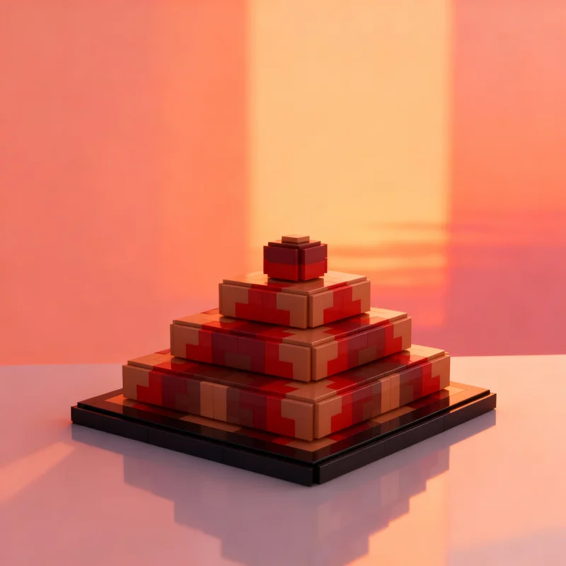 425pcs MOC Mandala Pyramid Using L Shapes Sculptures Mosaic Model Building Blocks Construction Toys Christmas Gifts Education
425pcs MOC Mandala Pyramid Using L Shapes Sculptures Mosaic Model Building Blocks Construction Toys Christmas Gifts Education