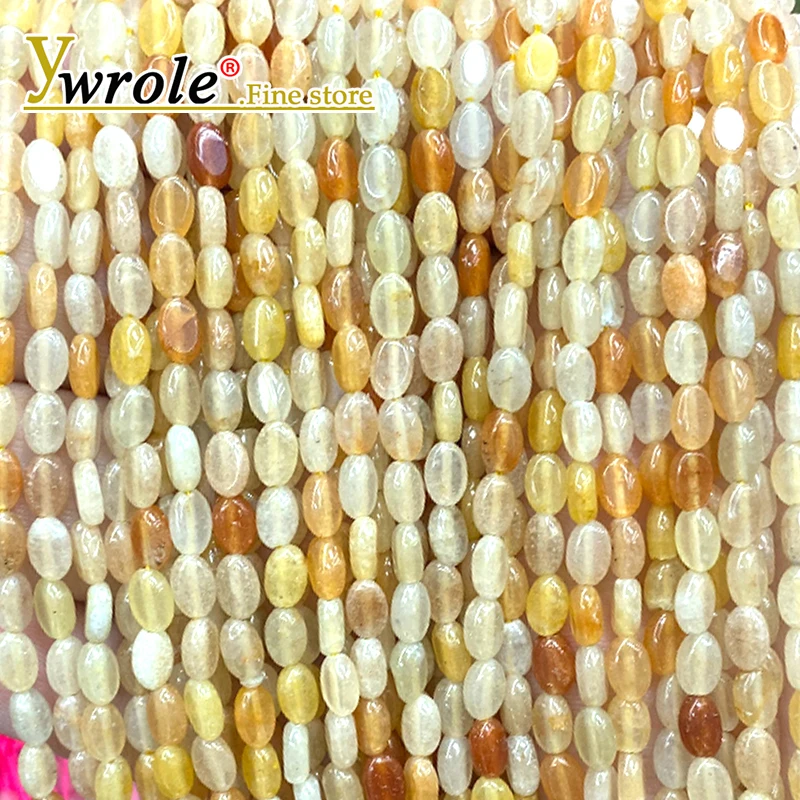 Flat Oval 4x6MM Gobi Yellow Jade Natural Stone Loose Spacer Beads for Jewelry Making Diy Earrings Bracelets Charms Accessories 
Flat Oval 4x6MM Gobi Yellow Jade Natural Stone Loose Spacer Beads for Jewelry Making Diy Earrings Bracelets Charms Accessories