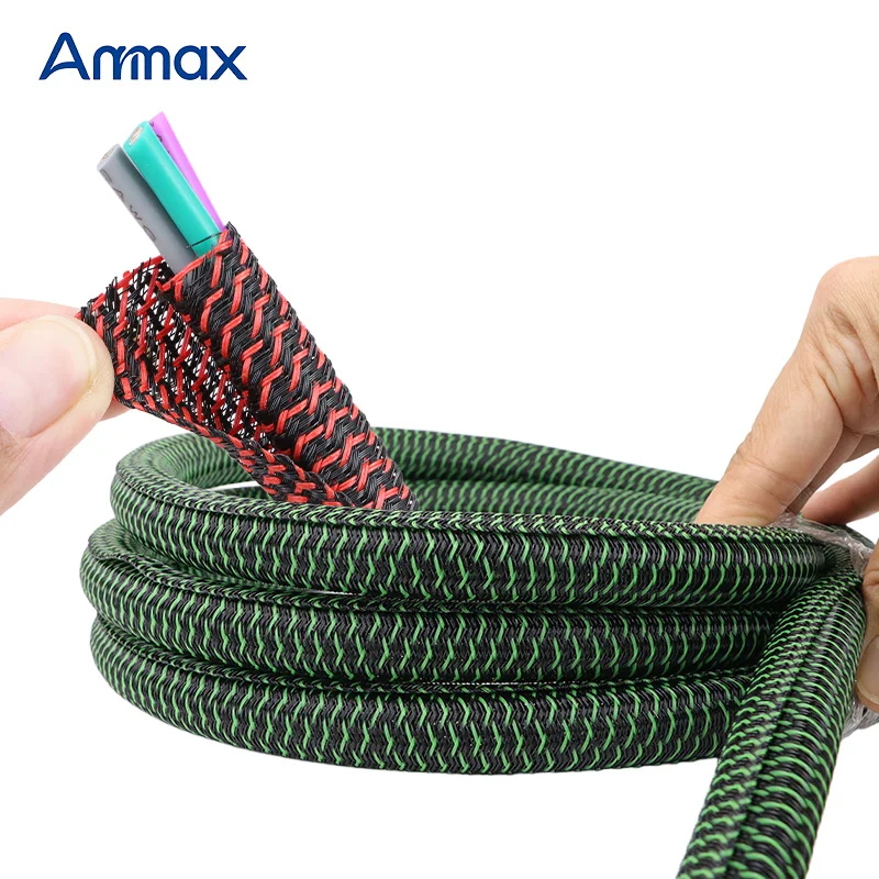 1/3/5m PET Braided Wear-Resistant Cable Sleeve 3 5 8 10 13~32 mm Self-Closed Split Sleeved Audio Wire Wrap Car Line Protective
1/3/5m PET Braided Wear-Resistant Cable Sleeve 3 5 8 10 13~32 mm Self-Closed Split Sleeved Audio Wire Wrap Car Line Protective