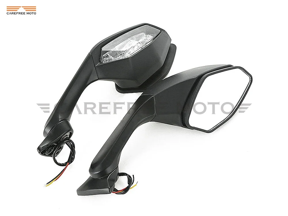 Black Motorcycle Rearview Mirror LED Turnt Signal Light Case for Yamaha YZF-R1 R1 2015-2017 YZF-R6 R6 2017
Black Motorcycle Rearview Mirror LED Turnt Signal Light Case for Yamaha YZF-R1 R1 2015-2017 YZF-R6 R6 2017