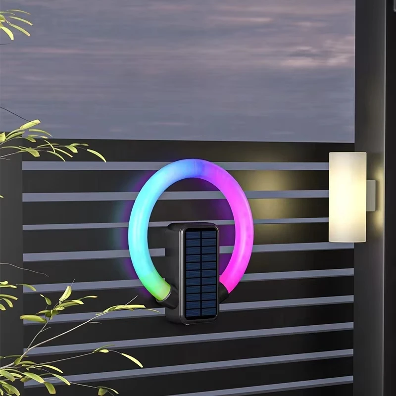 Solar Fence Lights Outdoor 3 Modes Solar Powered Deck Light Waterproof IP65 Led Circular Wall Decor Lamp for Garden Patio Porch
Solar Fence Lights Outdoor 3 Modes Solar Powered Deck Light Waterproof IP65 Led Circular Wall Decor Lamp for Garden Patio Porch