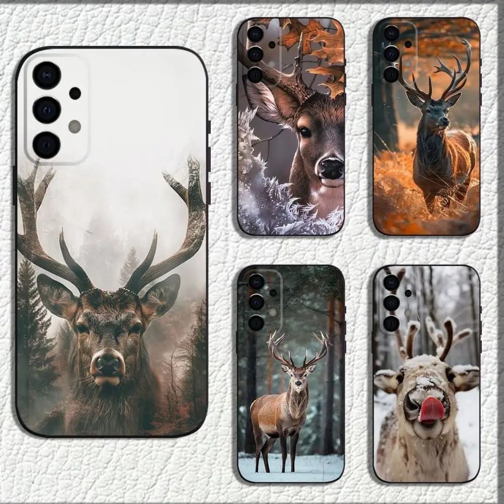 Animal Reindeer Phone Case For Samsung Galaxy A73,72,71,A52,51,40,41,A22,A32,31,A13,12,Note20 Soft Black Shell
Animal Reindeer Phone Case For Samsung Galaxy A73,72,71,A52,51,40,41,A22,A32,31,A13,12,Note20 Soft Black Shell