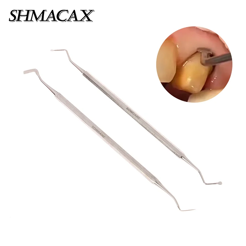 1PC Gingival Cord Packer Retraction Gum Separator Double Headed Dental Instrument Teeth Materials
1PC Gingival Cord Packer Retraction Gum Separator Double Headed Dental Instrument Teeth Materials