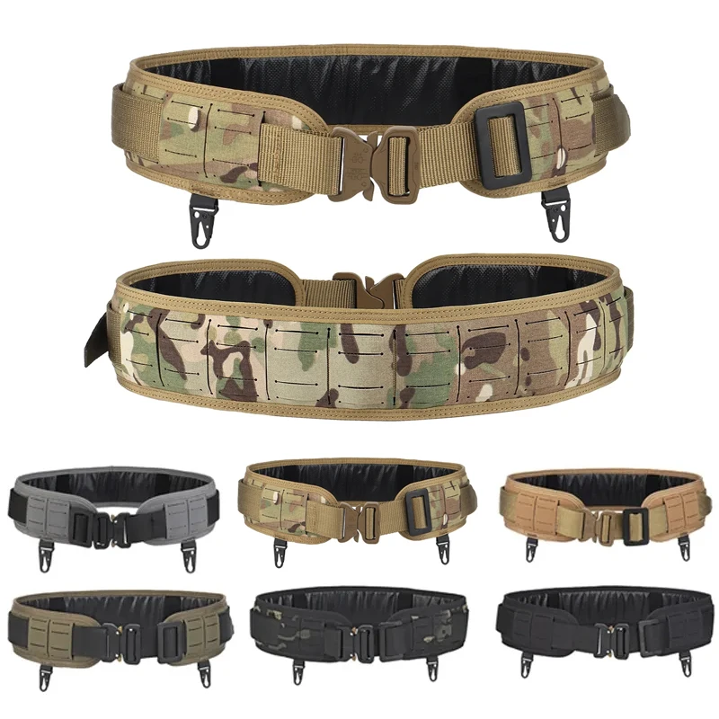 Tactical Padded Belt Molle Paintball Padded Men's Pilot Waist Belts Outdoor CS Hunting Accessories
Tactical Padded Belt Molle Paintball Padded Men's Pilot Waist Belts Outdoor CS Hunting Accessories