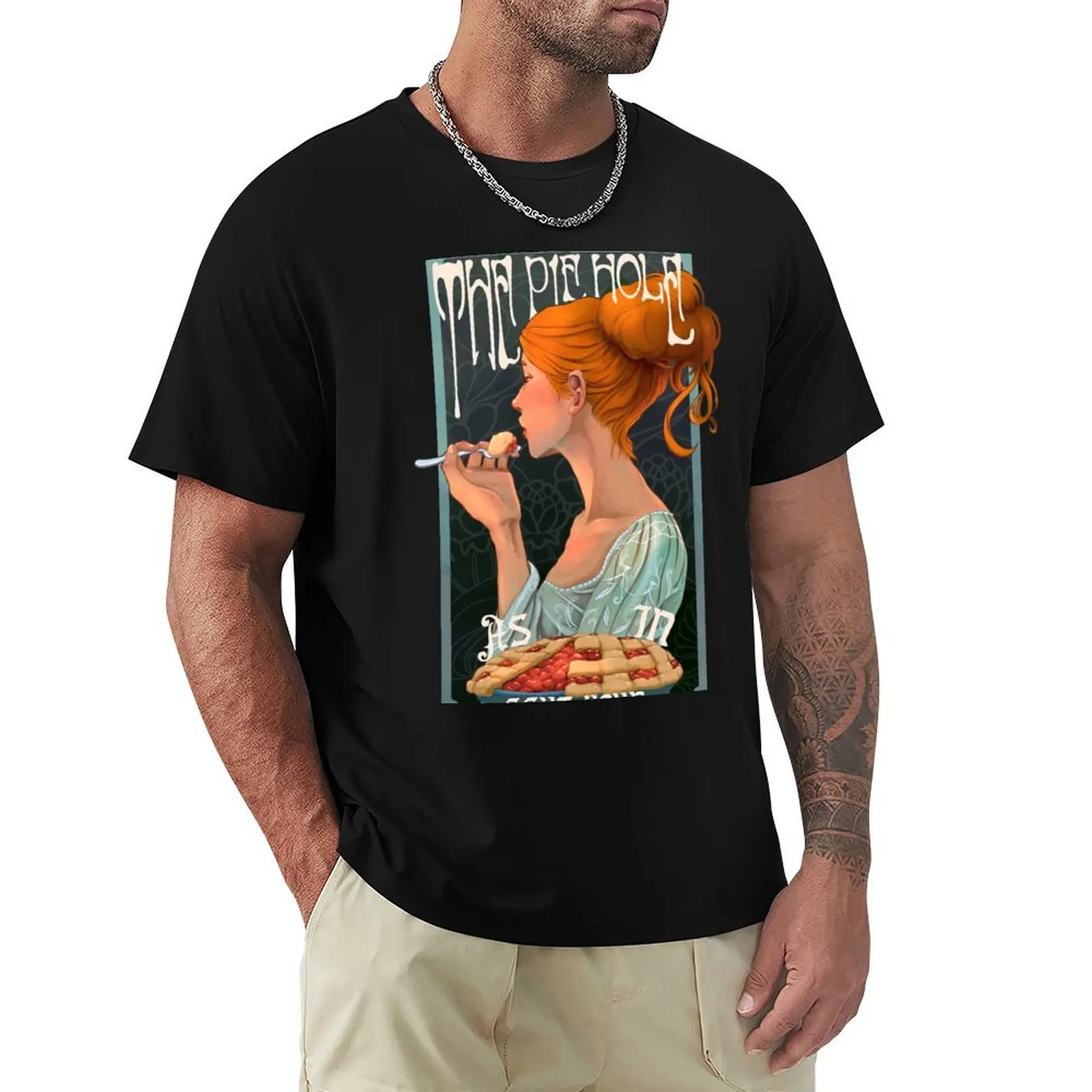 The Pie Hole Nouveau T-Shirt Soft Durable Cotton T-Shirt
The Pie Hole Nouveau T-Shirt Soft Durable Cotton T-Shirt