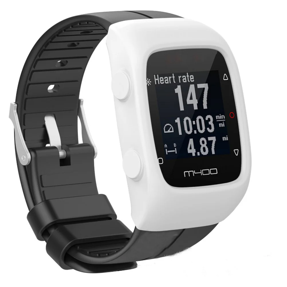 Delicate Practical Silicone Protective Cover Compatible for Polar M430 (White) watch cover watch case
Delicate Practical Silicone Protective Cover Compatible for Polar M430 (White) watch cover watch case