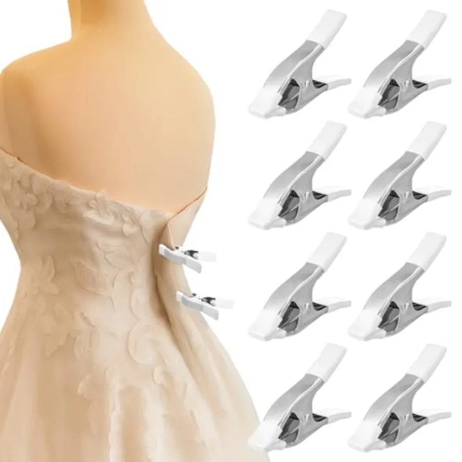 Pack Dress Clips Clothing Clamps for Fitting Bridal Seamstress Mannequin Heavy Duty Fixed Clamp Wedding Photographer Fashion De
Pack Dress Clips Clothing Clamps for Fitting Bridal Seamstress Mannequin Heavy Duty Fixed Clamp Wedding Photographer Fashion De