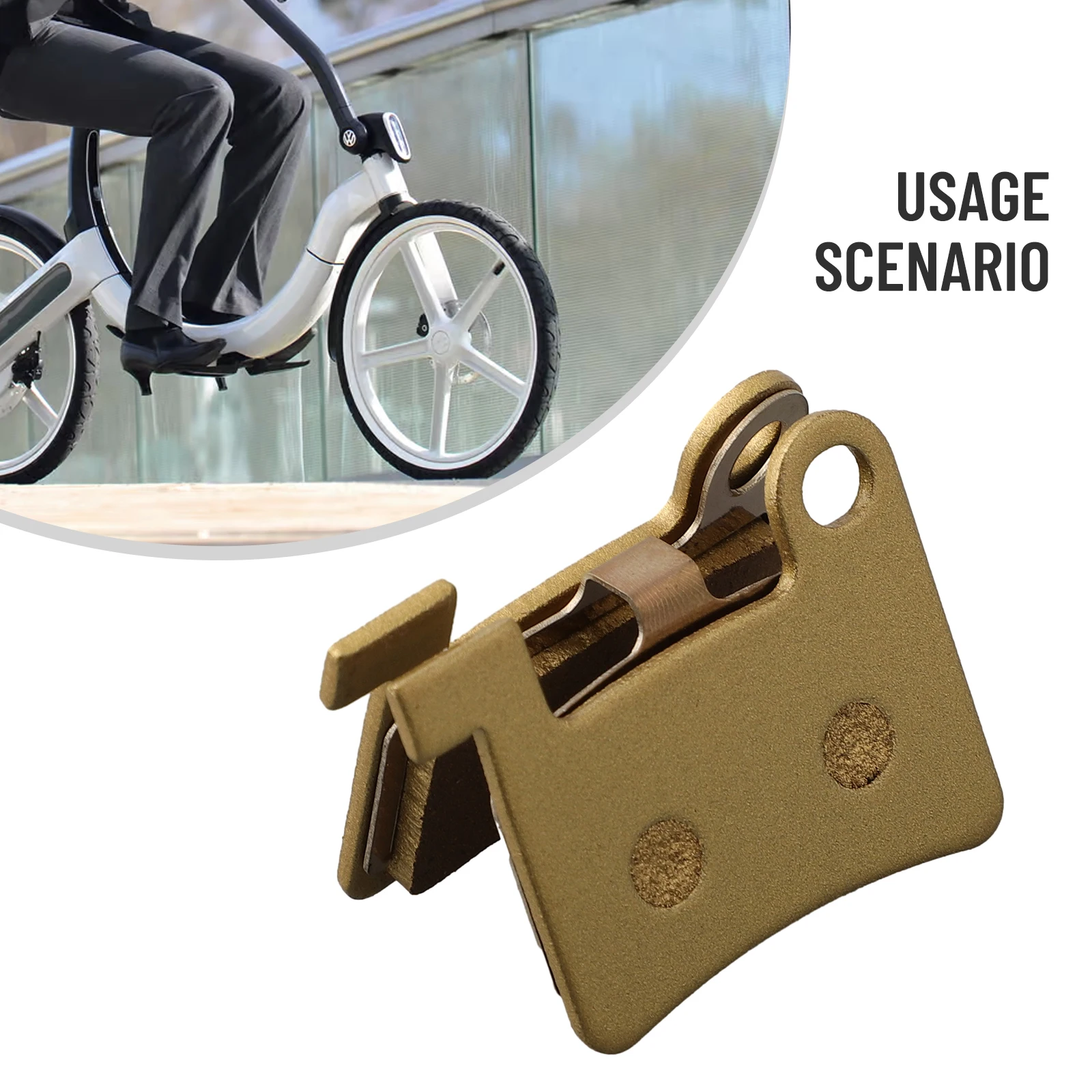High Quality Brand New Cycling Barbell Locks Brake Pads 1 Pair 44.5x35mm For Elida Electric Bicycle Heavy Off-road
High Quality Brand New Cycling Barbell Locks Brake Pads 1 Pair 44.5x35mm For Elida Electric Bicycle Heavy Off-road