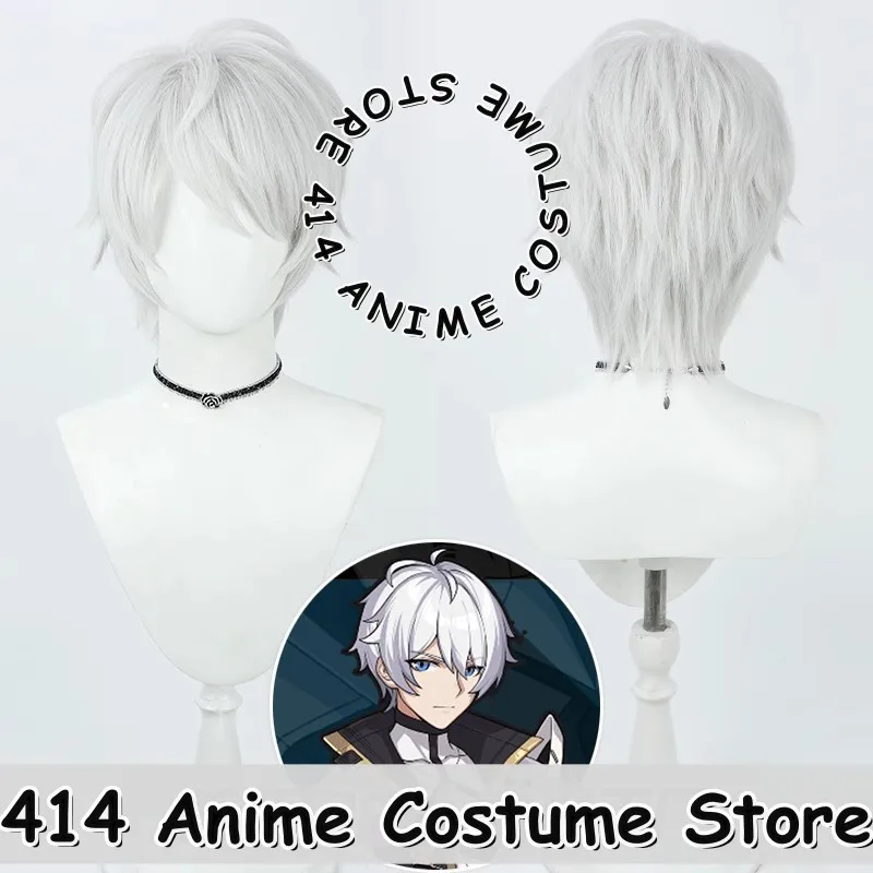 Game Kevin Kaslana Cosplay Wig Honkai Impact 3rd Silver Teased Roots Layered Flipped-up Heat-Resistant Fiber Synthetic Hair
Game Kevin Kaslana Cosplay Wig Honkai Impact 3rd Silver Teased Roots Layered Flipped-up Heat-Resistant Fiber Synthetic Hair