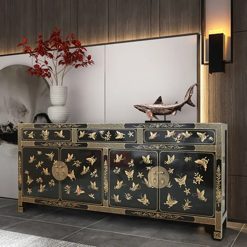 Solid Wood Entrance Entry Door Hall Curio Living Room Partition Locker Drawer Sideboard
Solid Wood Entrance Entry Door Hall Curio Living Room Partition Locker Drawer Sideboard