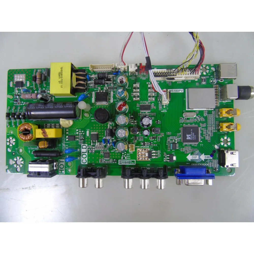 for LEHUA 32L15 L32F1610B L32F1980B Motherboard MS180PV TP.VST69D.PB771
for LEHUA 32L15 L32F1610B L32F1980B Motherboard MS180PV TP.VST69D.PB771