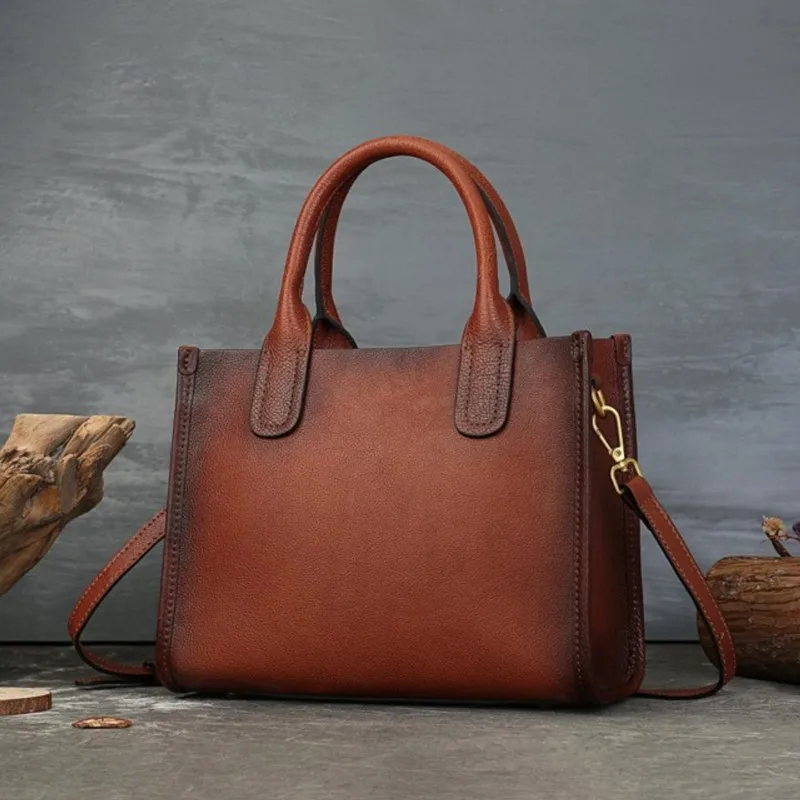 Johnature 2025 New High-end Genuine Leather Women's Bag Retro Large Capacity Commuting Handbag Versatile Shoulder Bags
Johnature 2025 New High-end Genuine Leather Women's Bag Retro Large Capacity Commuting Handbag Versatile Shoulder Bags