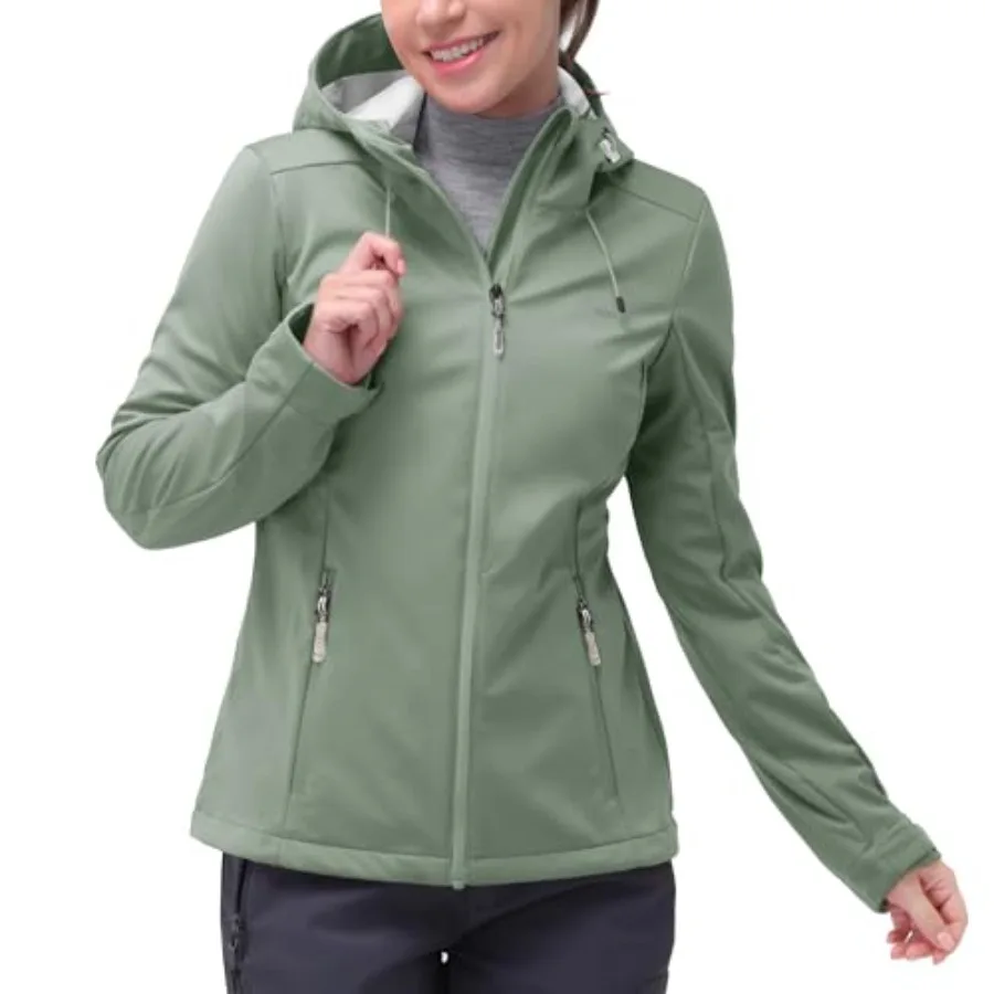 33, 000Feet Women's Softshell Jacket with Hood Waterproof Lightweight Windbreaker Windproof Rain Shell Jacket for Outdoor Hikin
33, 000Feet Women's Softshell Jacket with Hood Waterproof Lightweight Windbreaker Windproof Rain Shell Jacket for Outdoor Hikin