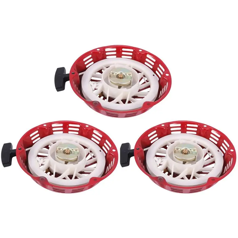 Plain 3X Starter Assembly Fits For Honda Gx 340 & Gx 390 (13 Hp), Gx610 (18 Hp) & Gx620 (20 Hp) Generator Parts Pull Cord
Plain 3X Starter Assembly Fits For Honda Gx 340 & Gx 390 (13 Hp), Gx610 (18 Hp) & Gx620 (20 Hp) Generator Parts Pull Cord