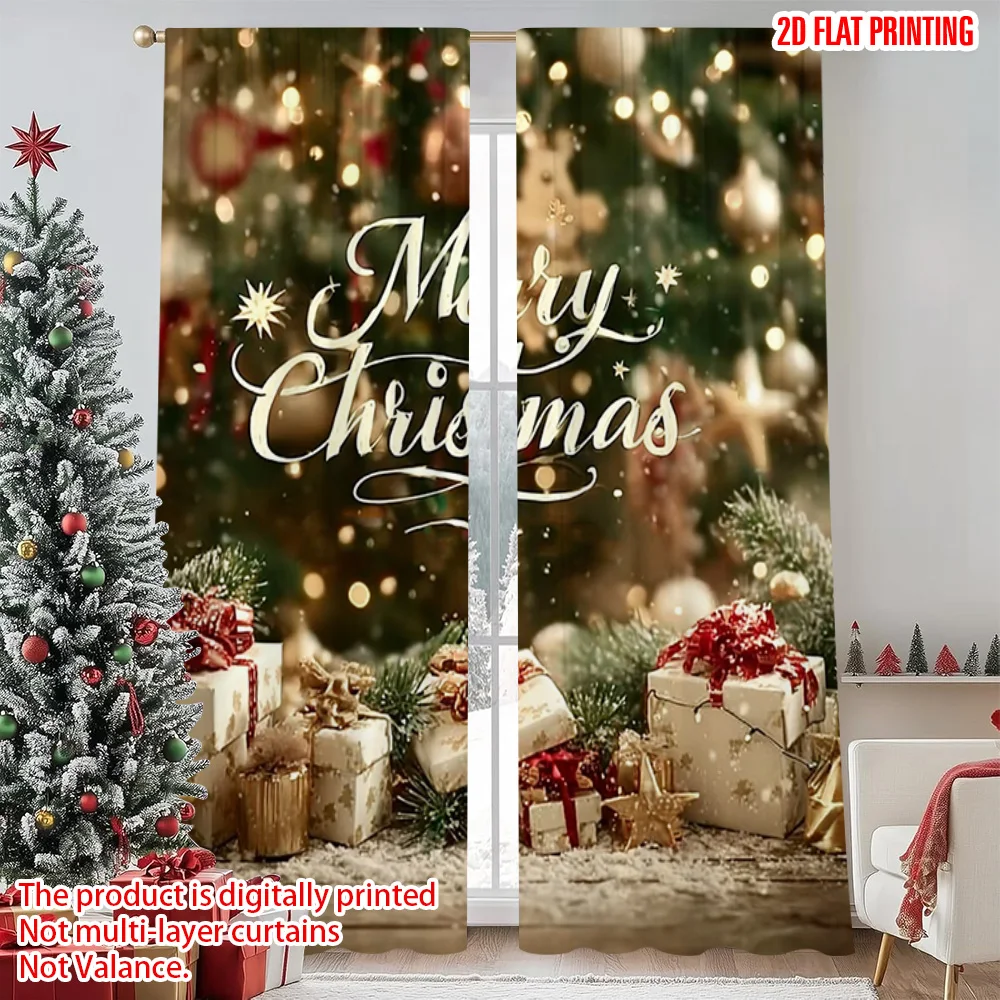 2pcs 2D flat printing Merry Christmas Popular Party Window Curtains Merry Christmas and Happy New Year! (7) Versatile Durable
2pcs 2D flat printing Merry Christmas Popular Party Window Curtains Merry Christmas and Happy New Year! (7) Versatile Durable
