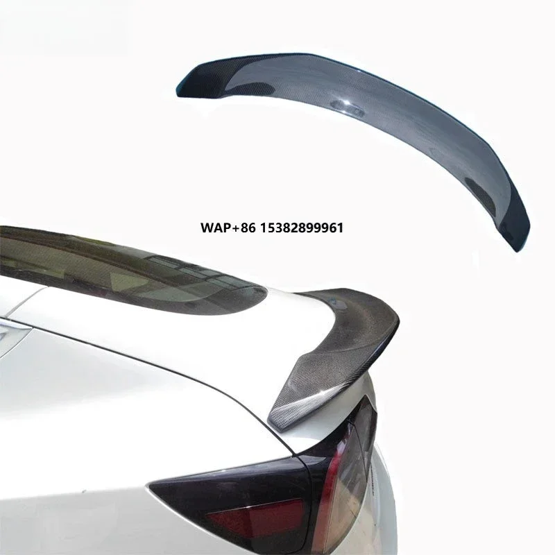 New Auto Accessories Carbon Fiber Tail Wing Rear Spoiler for Model 3 Carbon Fiber Wing
New Auto Accessories Carbon Fiber Tail Wing Rear Spoiler for Model 3 Carbon Fiber Wing