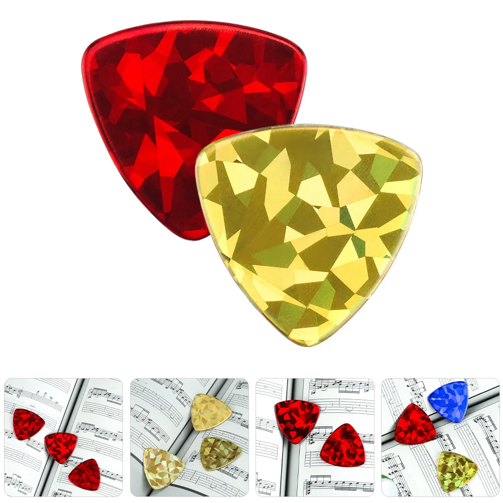 2Pcs 0.96mm Thickness Guitar Pick Durable ABS Unique Design Electric Bass Acoustic Ukulele Picks Variety Pack Guitar Picks
2Pcs 0.96mm Thickness Guitar Pick Durable ABS Unique Design Electric Bass Acoustic Ukulele Picks Variety Pack Guitar Picks