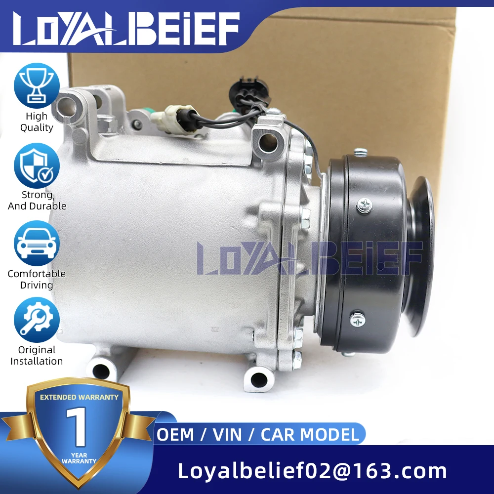 MSC105C AC Compressor and Clutch For MITSUBISHI Montero Sport 1997-2004 3.0L 3.5L MR360532 MR315442 AKC200A551J 1PK
MSC105C AC Compressor and Clutch For MITSUBISHI Montero Sport 1997-2004 3.0L 3.5L MR360532 MR315442 AKC200A551J 1PK