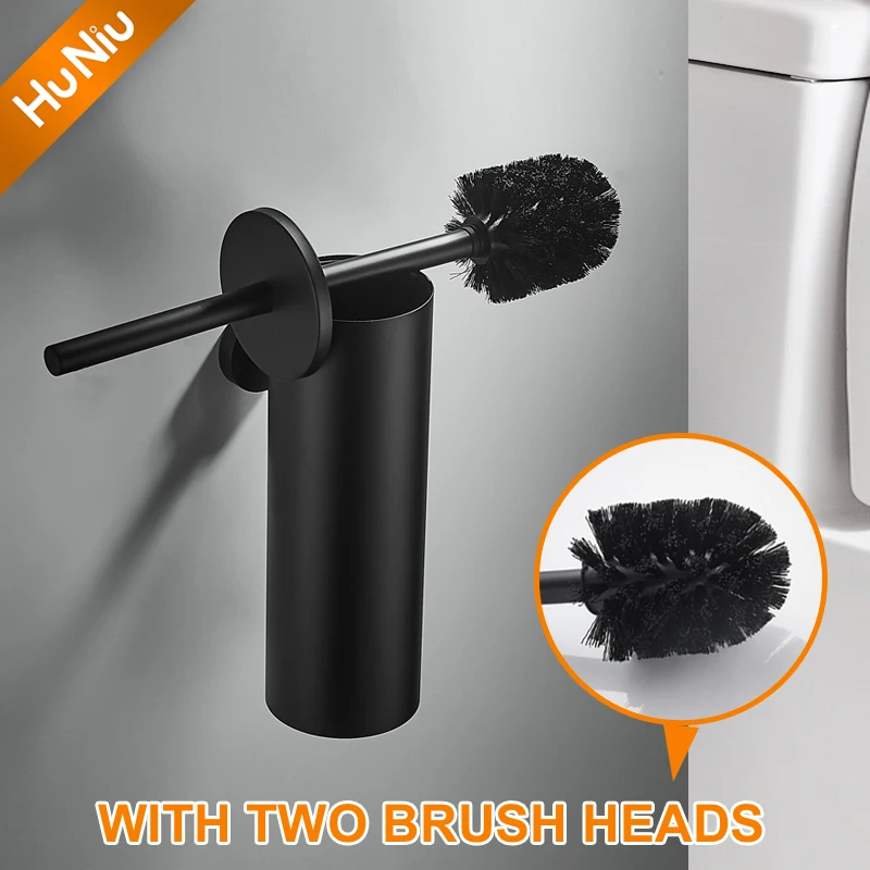 HuNiu черный держатель для туалетной щетки для ванной комнаты из нержавеющей стали, щетка для туалета, настенное крепление, щетка для чистки туалета, аксессуары для ванной комнаты
HuNiu черный держатель для туалетной щетки для ванной комнаты из нержавеющей стали, щетка для туалета, настенное крепление, щетка для чистки туалета, аксессуары для ванной комнаты