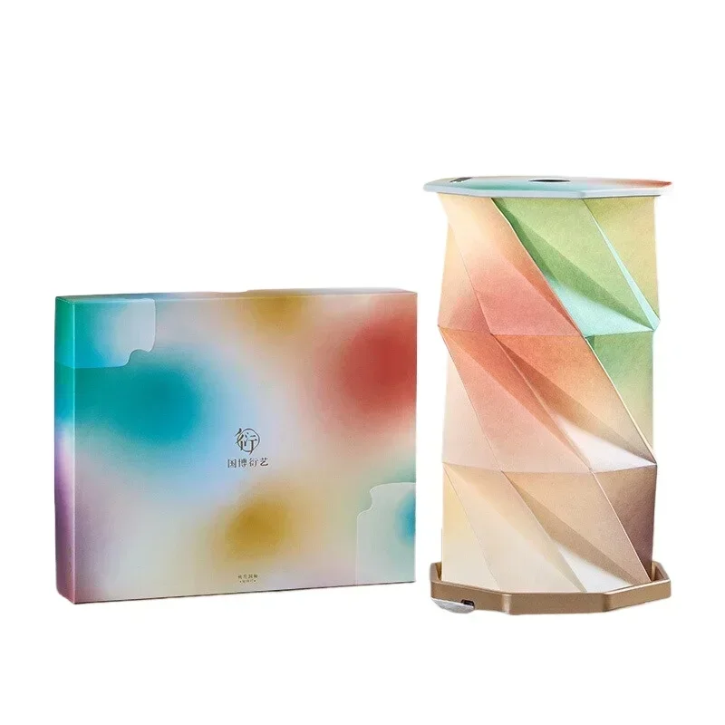 National Museum of China peach blossom cave glaze rotating paper lamp
National Museum of China peach blossom cave glaze rotating paper lamp
