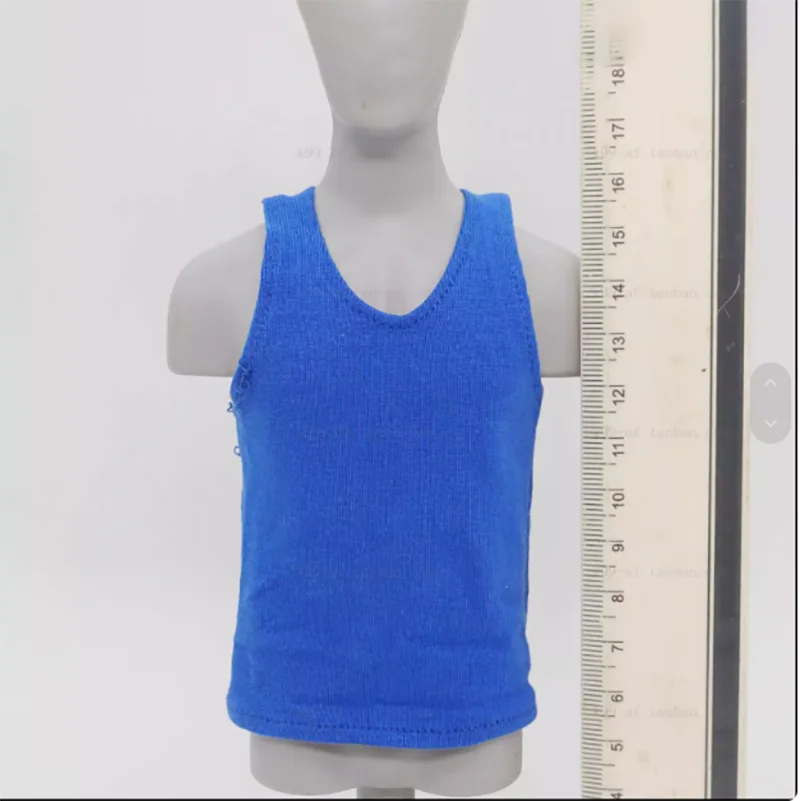 Масштаб 1/6 SS123 Мужской синий жилет без рукавов, модель футболки для 12 дюймов, аксессуары для самостоятельного изготовления фигурок
Масштаб 1/6 SS123 Мужской синий жилет без рукавов, модель футболки для 12 дюймов, аксессуары для самостоятельного изготовления фигурок