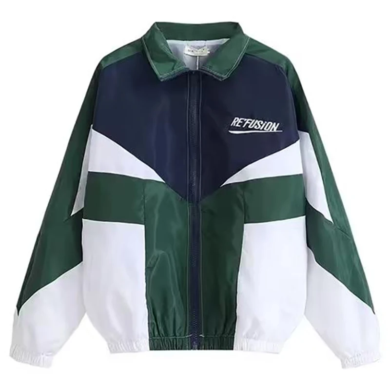 Spring Autumn Varsity Jacket Men Patchwork Embroidery College Jacket Casual Street Couple Unisex Outdoor Wear Loose Zipper Coats 
Spring Autumn Varsity Jacket Men Patchwork Embroidery College Jacket Casual Street Couple Unisex Outdoor Wear Loose Zipper Coats