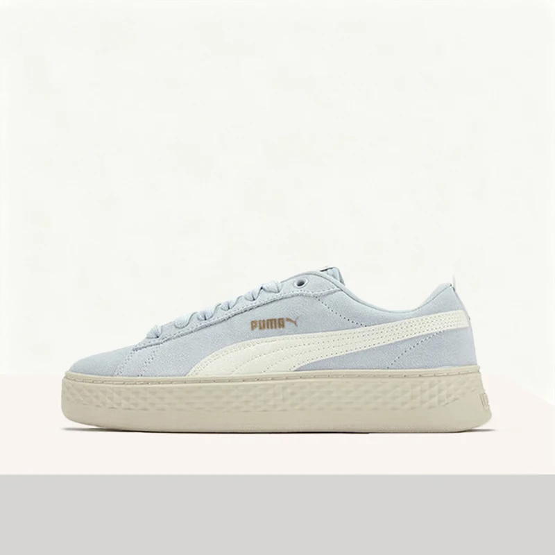 Puma Smash Platform: Comfortable and Versatile High-Top Sneakers with Platform Soles for Women – Blue and White 366488-17
Puma Smash Platform: Comfortable and Versatile High-Top Sneakers with Platform Soles for Women – Blue and White 366488-17