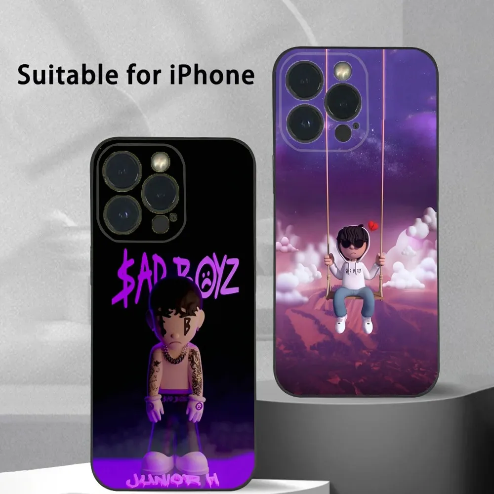 Singer Junior H Sad Boyz Phone Case For iPhone 16 15 14 13 12 11 Plus,Pro Max,XS,X,XR,SE,Mini,8,7 Soft Silicone Black Cover
Singer Junior H Sad Boyz Phone Case For iPhone 16 15 14 13 12 11 Plus,Pro Max,XS,X,XR,SE,Mini,8,7 Soft Silicone Black Cover