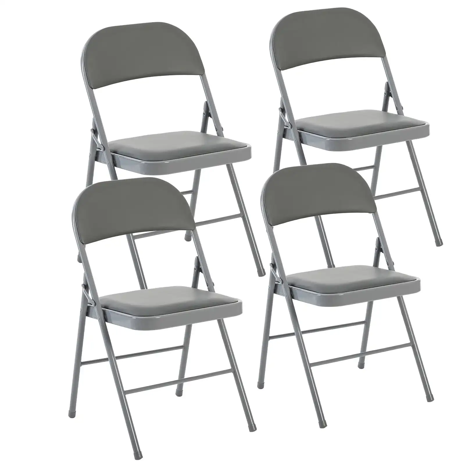 4 Pack Folding Chairs, Fabric Dining Chair Set with Padded Cushion and Back, Indoor Outdoor Seat for Home Office Events Wedding
4 Pack Folding Chairs, Fabric Dining Chair Set with Padded Cushion and Back, Indoor Outdoor Seat for Home Office Events Wedding