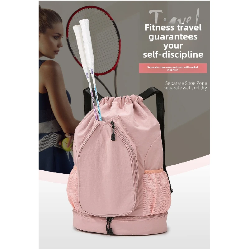 Многофункциональная теннисная сумка для бадминтона, большая вместительная карманная сумка на шнурке, спортивная баскетбольная сумка на открытом воздухе, рюкзак для коротких поездок
Многофункциональная теннисная сумка для бадминтона, большая вместительная карманная сумка на шнурке, спортивная баскетбольная сумка на открытом воздухе, рюкзак для коротких поездок