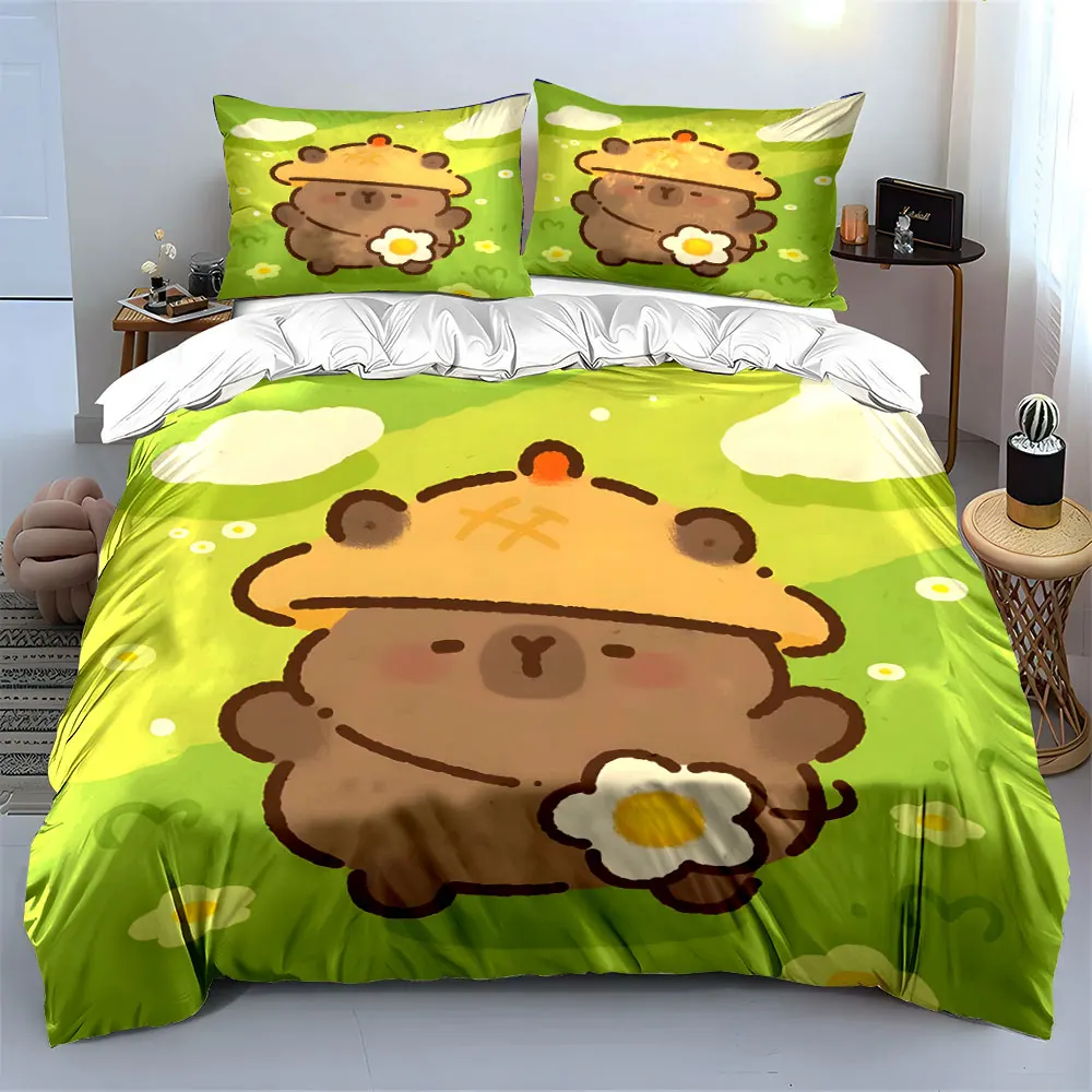 Cute Nature-themed Bear Set kid's and adults' bedroom decor, Exquisite three-piece bedding set gift
Cute Nature-themed Bear Set kid's and adults' bedroom decor, Exquisite three-piece bedding set gift