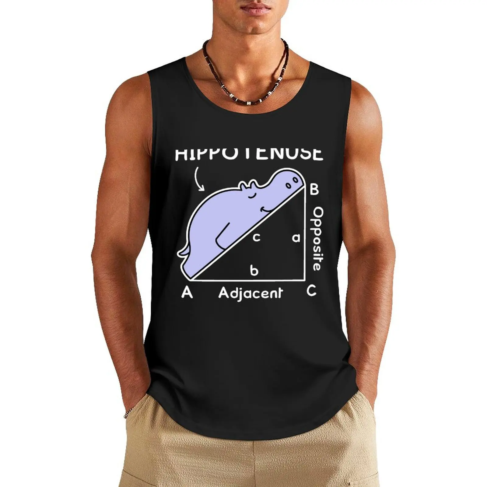 Hypotenuse Math Pun, Hippotenuse Tank Top Men's vest summer clothes Men's sleeveless t-shirt cotton t-shirts man
Hypotenuse Math Pun, Hippotenuse Tank Top Men's vest summer clothes Men's sleeveless t-shirt cotton t-shirts man