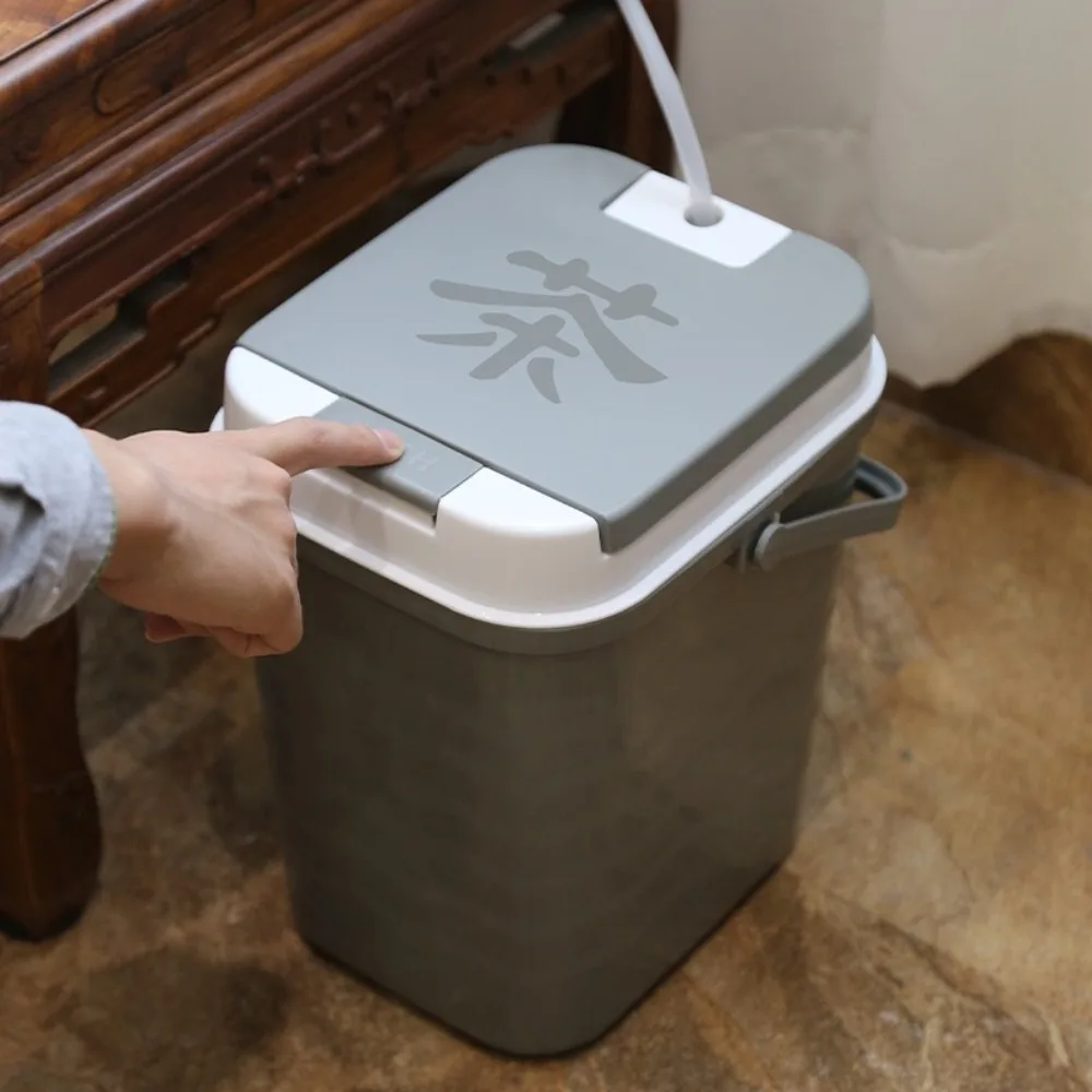 Leak-Proof Tea Residue Bucket Separable Plastic Household Tea Bucket Easy To Clean Big Capacity Tea Set Accessories Tea Table
Leak-Proof Tea Residue Bucket Separable Plastic Household Tea Bucket Easy To Clean Big Capacity Tea Set Accessories Tea Table