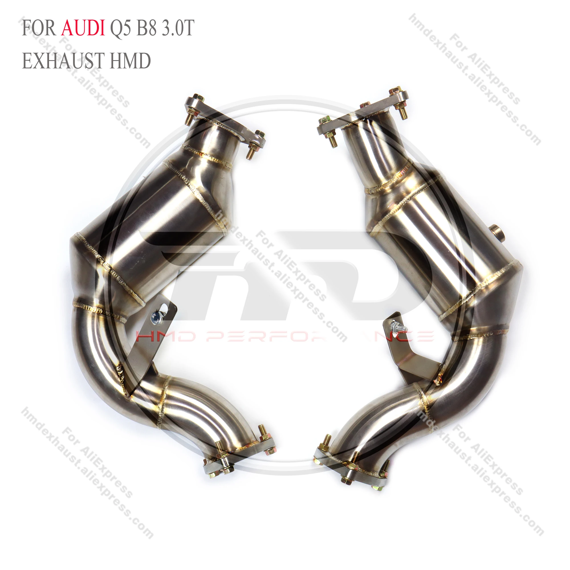 Downpipe for Audi Q5 B8 3.0T Without Heat shield HMD Exhaust System Performance Quality certification
Downpipe for Audi Q5 B8 3.0T Without Heat shield HMD Exhaust System Performance Quality certification