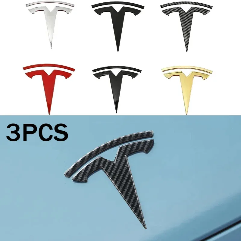 3pcs Metal Car Front Hood Cover Emblem Rear Trunk Steering Wheel Stickers for Tesla Model 3 Mode Y Auto Badge Decal Accessories
3pcs Metal Car Front Hood Cover Emblem Rear Trunk Steering Wheel Stickers for Tesla Model 3 Mode Y Auto Badge Decal Accessories