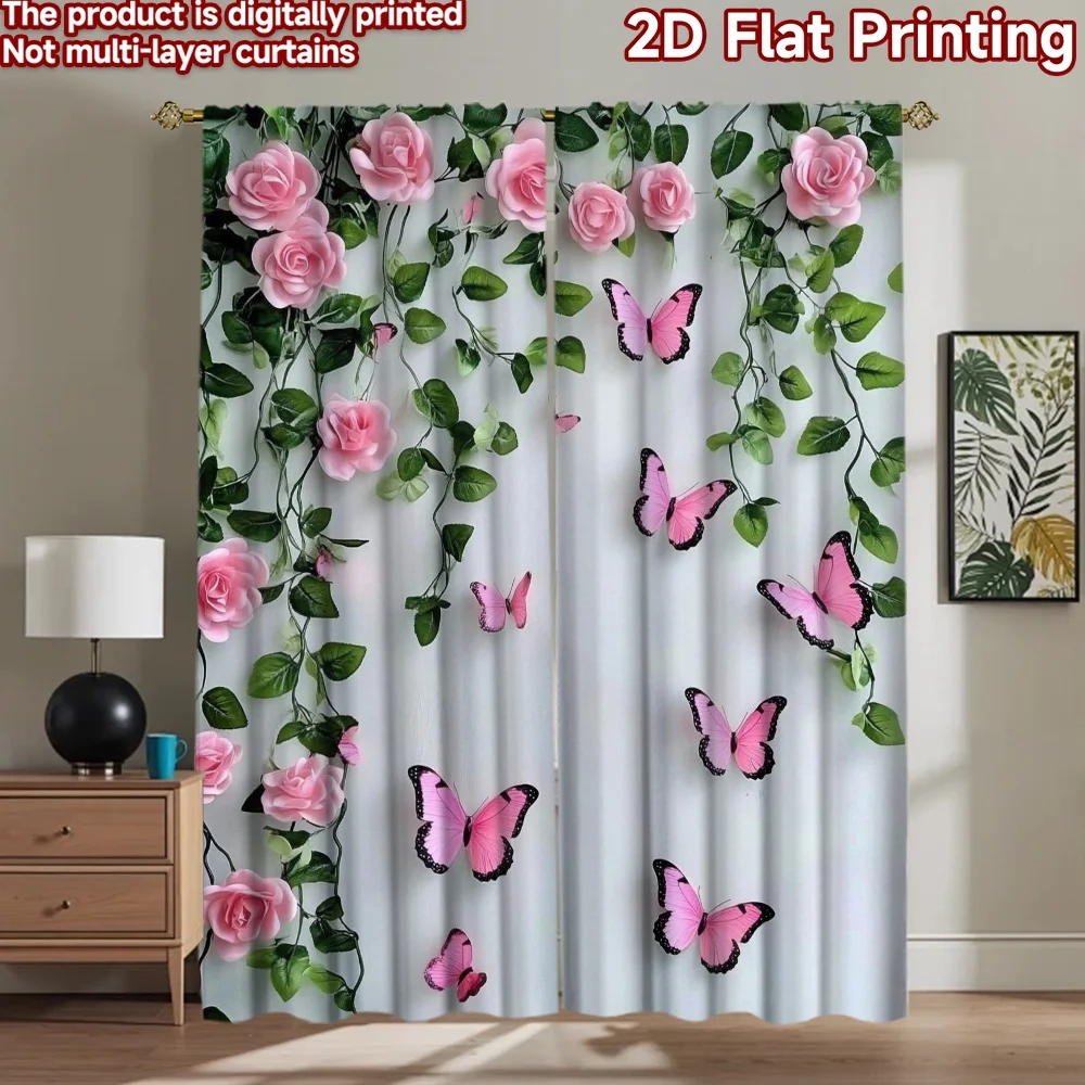 1pc 2D flat Photography Backdrop Scene Backdrop Butterflies and Pink Roses 100% Polyester Festive Backdrops Perfect for Booth
1pc 2D flat Photography Backdrop Scene Backdrop Butterflies and Pink Roses 100% Polyester Festive Backdrops Perfect for Booth