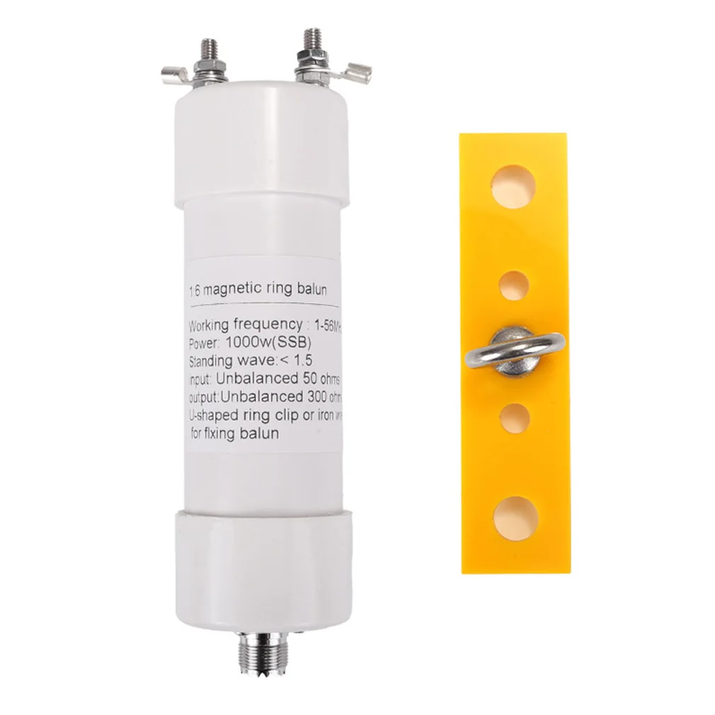 Hot 1-56MHz Input 50Ω to Output 200Ω 1:4 100W Balun Antenna for Shortwave SSB AM FM Dipole/Windom Antenna-A86Z Dropshipping
Hot 1-56MHz Input 50Ω to Output 200Ω 1:4 100W Balun Antenna for Shortwave SSB AM FM Dipole/Windom Antenna-A86Z Dropshipping